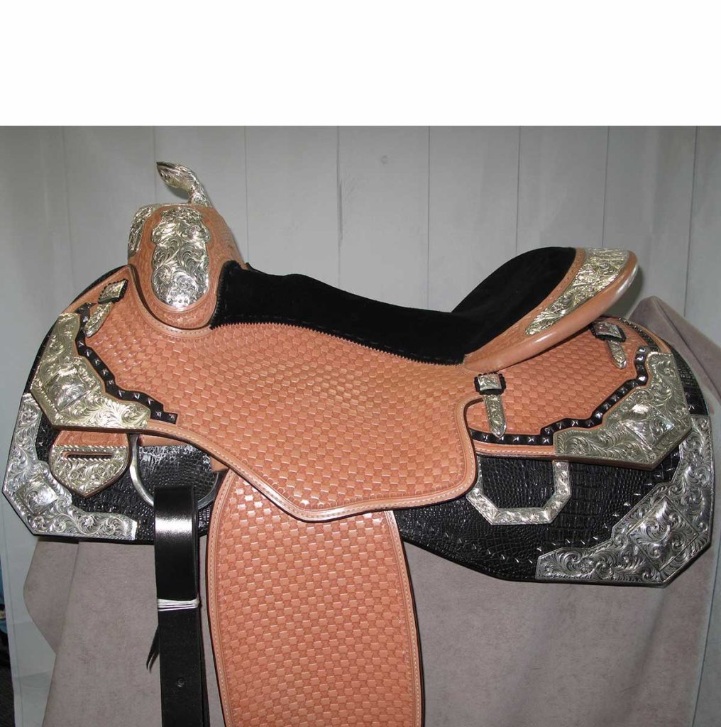 Saddle BR22098 (16.5" Briggs Tree) Blue Ribbon Custom Tack